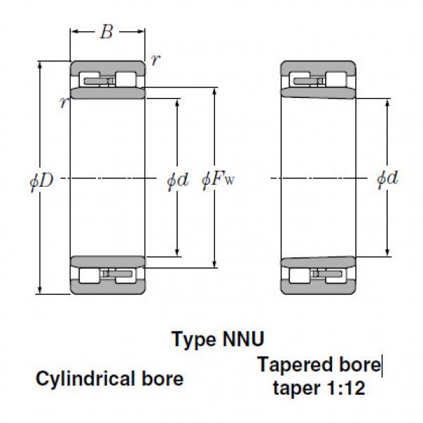 Bearings Cylindrical Roller Bearings NN3126 #2 image