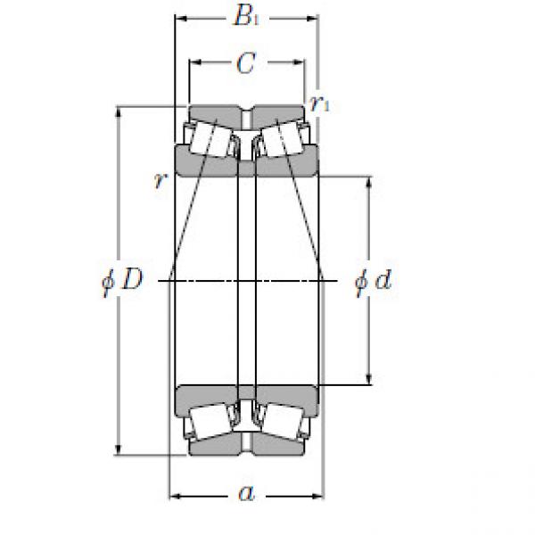 Bearing LM281849D/LM281810G2+A #1 image