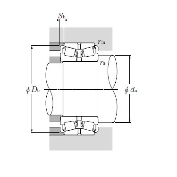 Bearing LM377449D/LM377410G2+A #2 image