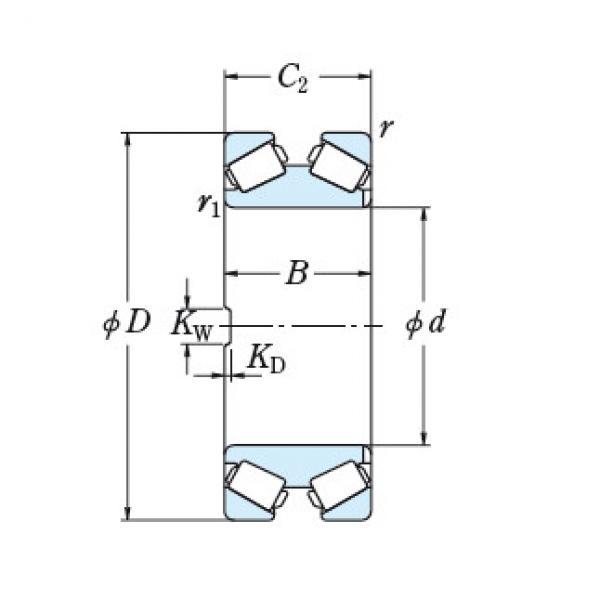 Bearing 210KDH3501A+K #2 image