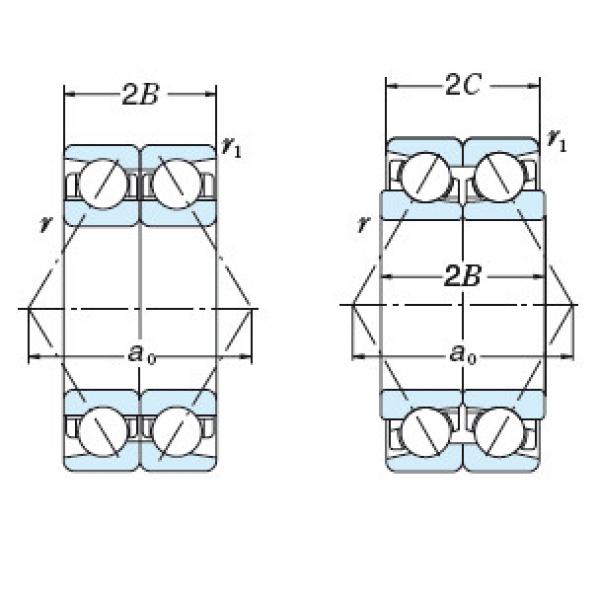 Bearing 7940BAX DB #1 image